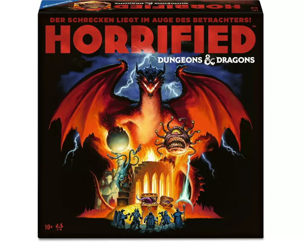 Ravensburger Familienspiel Horrified: Dungeons & Dragons
