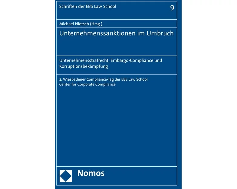 Unternehmenssanktionen im Umbruch