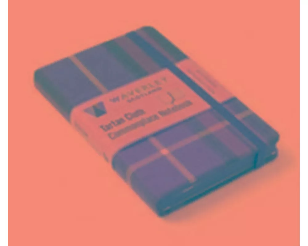 Waverley (M): Buchanan Tartan Cloth Commonplace Notebook
