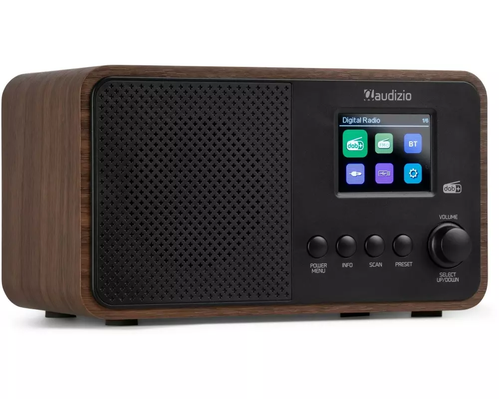 Audizio DAB+ Radio Avio Braun