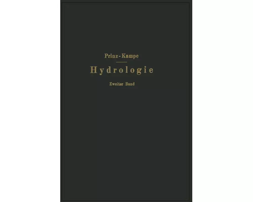 Handbuch der Hydrologie