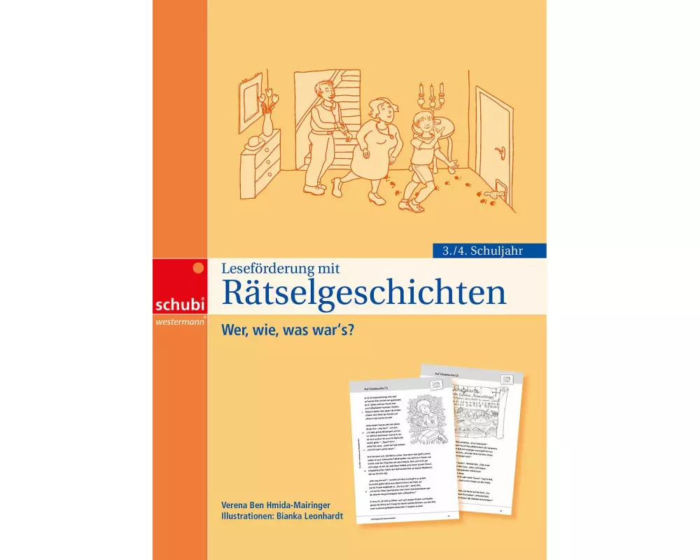 Leseförderung mit Rätselgeschichten. Wer, wie, was war's? Kopiervorlagen