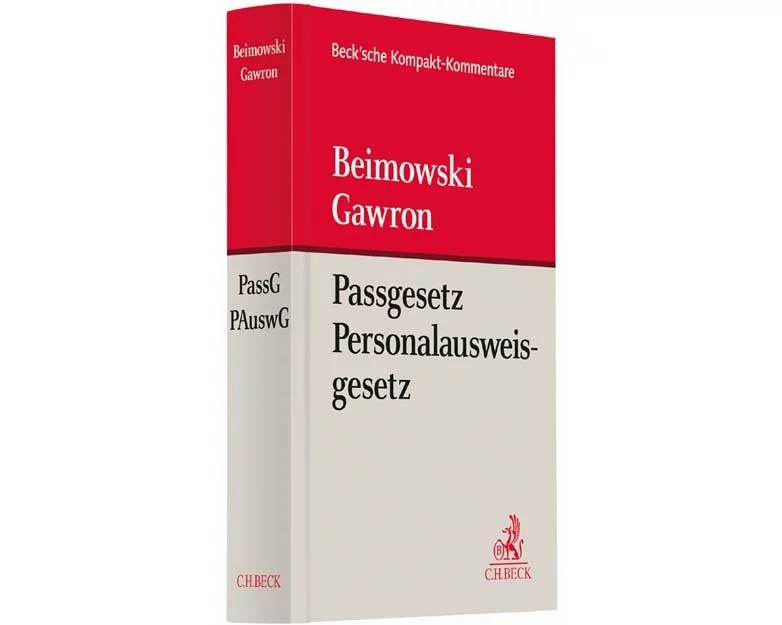 Passgesetz, Personalausweisgesetz. PassG, PAuswG