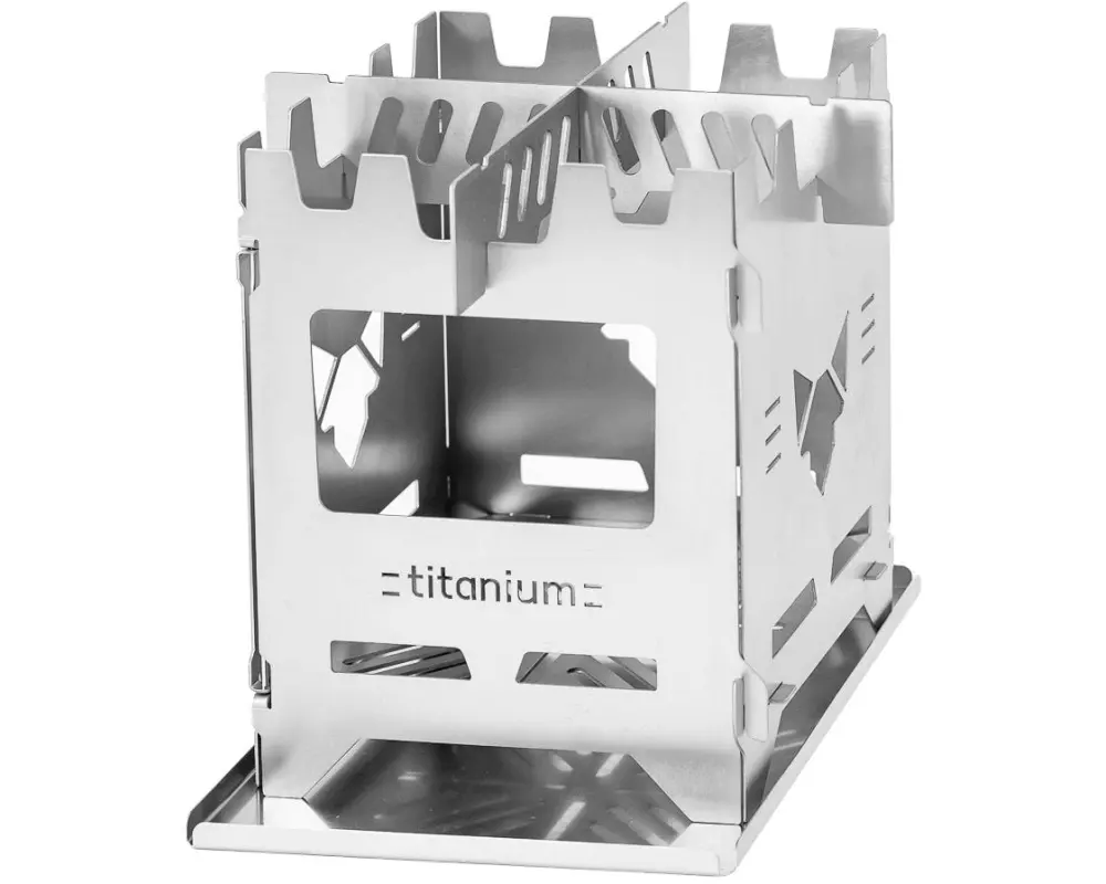 Fennek Grill Campingkocher Hobo Premium, Titan