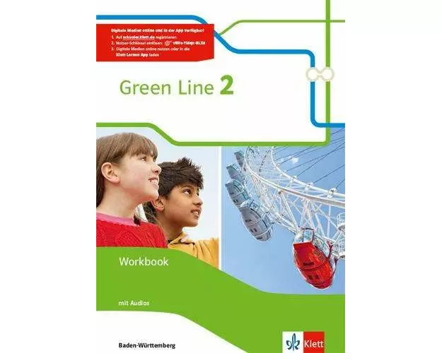 Green Line 2. Workbook mit Audios. Ausgabe Baden-Württemberg