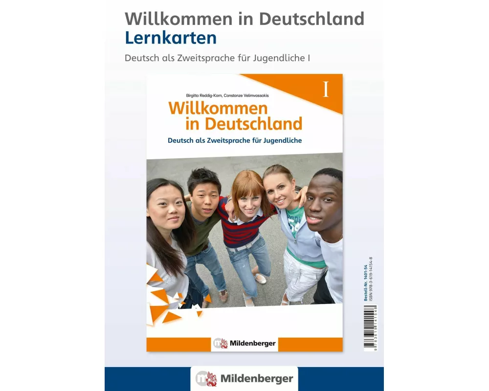 Willkommen in Deutschland - Lernkarten Deutsch als Zweitsprache für Jugendliche I