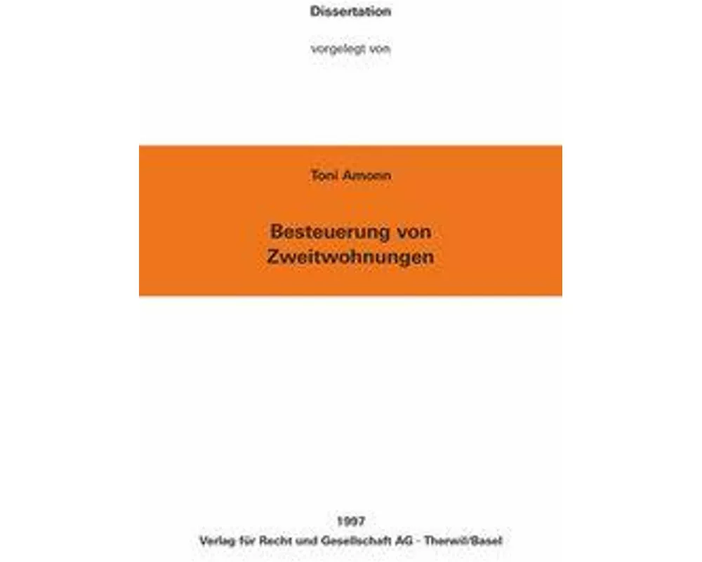 Besteuerung von Zweitwohnungen