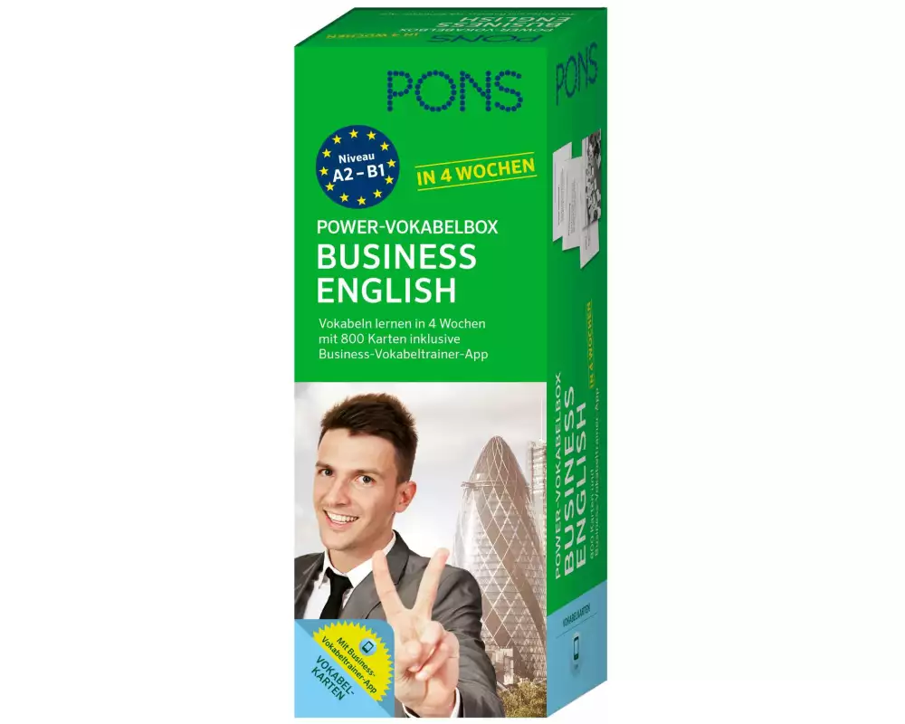 PONS Power-Vokabelbox Business English in 4 Wochen