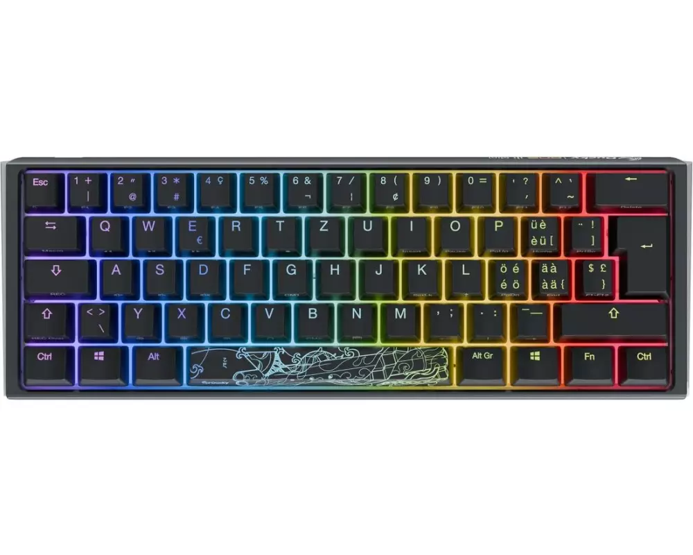 Ducky Gaming-Tastatur One 3 Mini Classic MX-Cherry Red CH-Layout