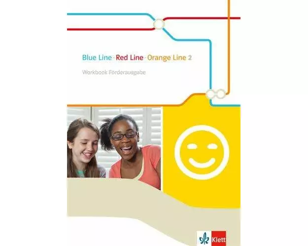 Blue Line - Red Line - Orange Line 6. Klasse. Workbook Förderausgabe