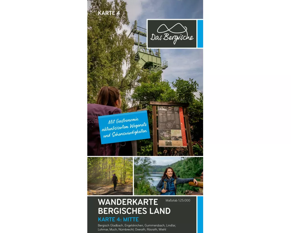 Naturpark Bergisches Land 1:25.000