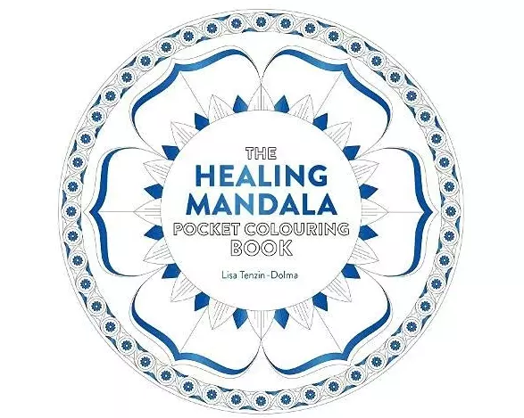 Healing Mandala Pocket Colouring Book