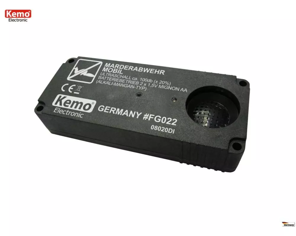 Kemo Marderabwehr FG022 Mobil, Batteriebetrieben, Ultraschall