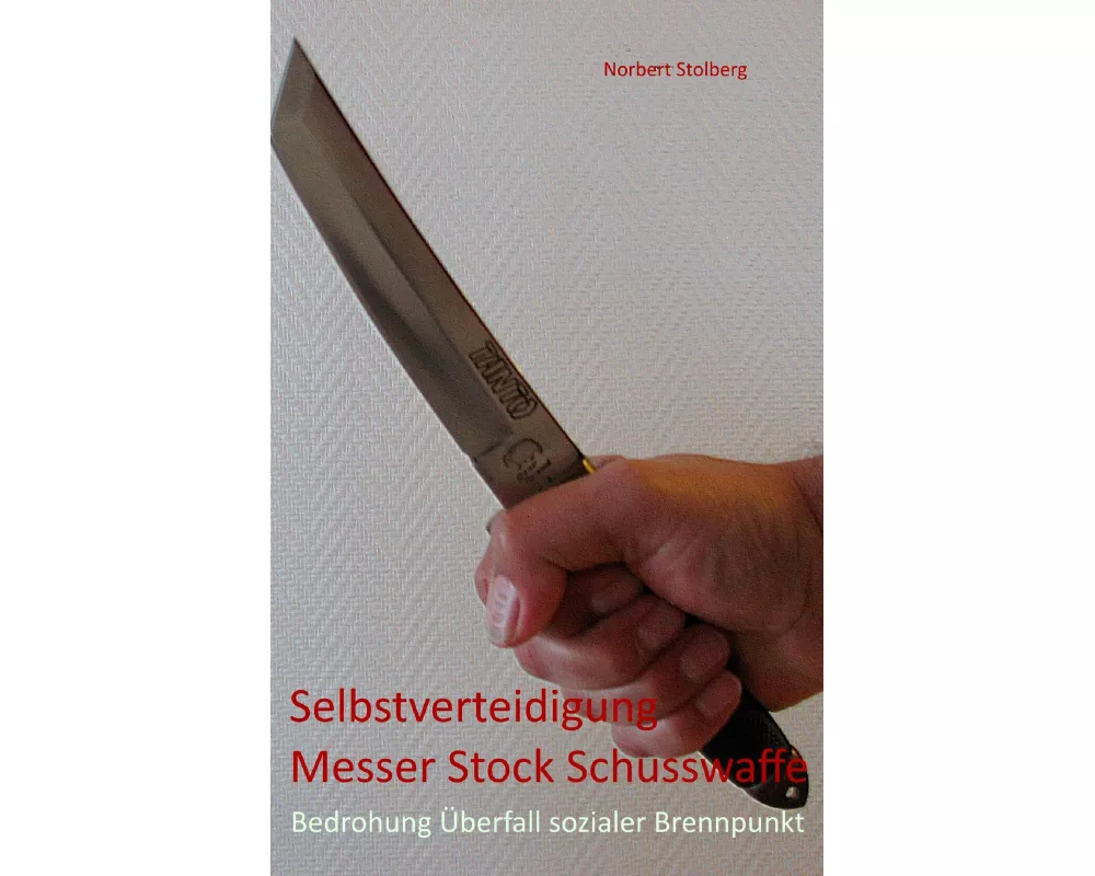 Selbstverteidigung gegen Messer Stock Schusswaffe