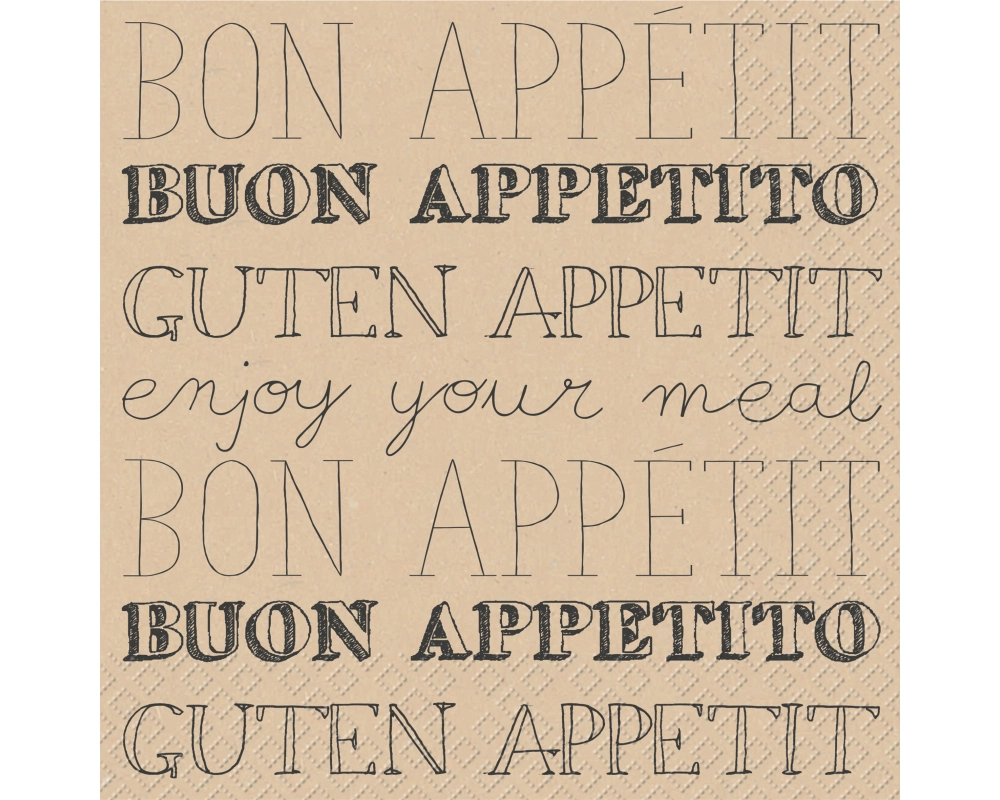 STEWO Serviette Lorenzo 2572540950 beige 33x33cm