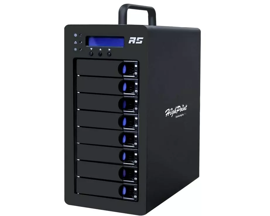 Highpoint Externes Gehäuse RocketStor 6438S 2.5"/3.5"