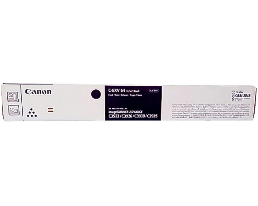 CANON Toner schwarz C-EXV64BK IR-ADV DX C3900 38'000 Seiten