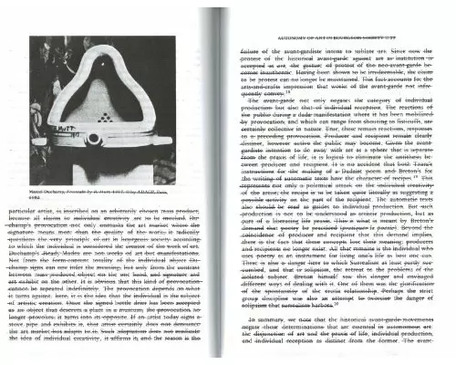 Theory of the Avant-Garde