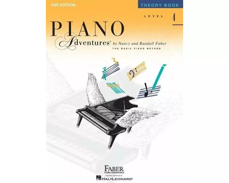 Piano Adventures - Theory Book - Level 4