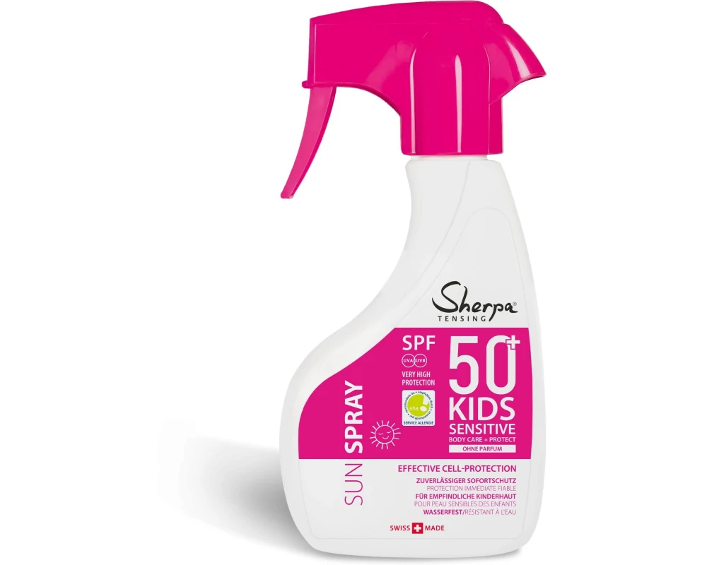 Sherpa Tensing Sonnenspray Kids Sensitive 250 ml
