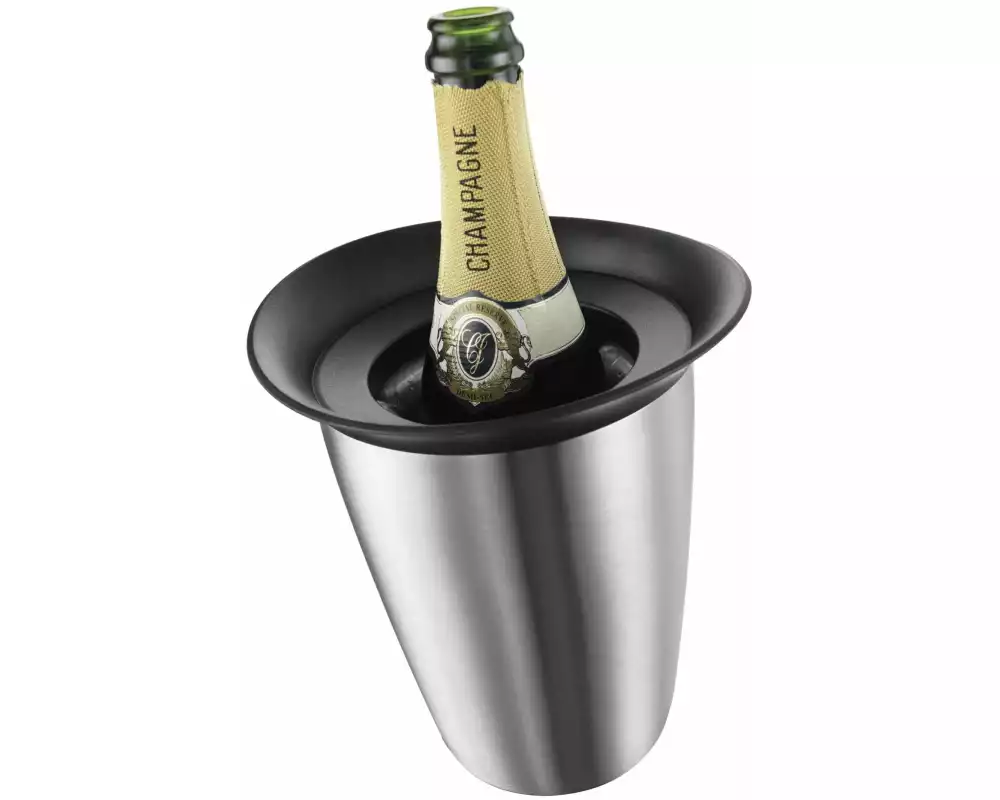 Vacuvin Weinkühler Champagne Elegant Silber