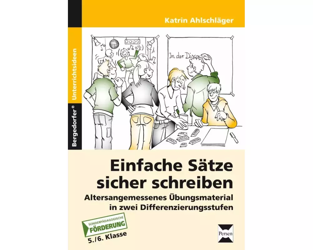 Einfache Sätze sicher schreiben