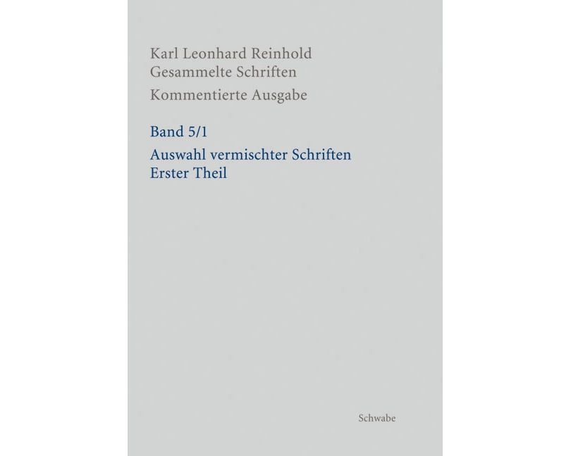 Auswahl vermischter Schriften