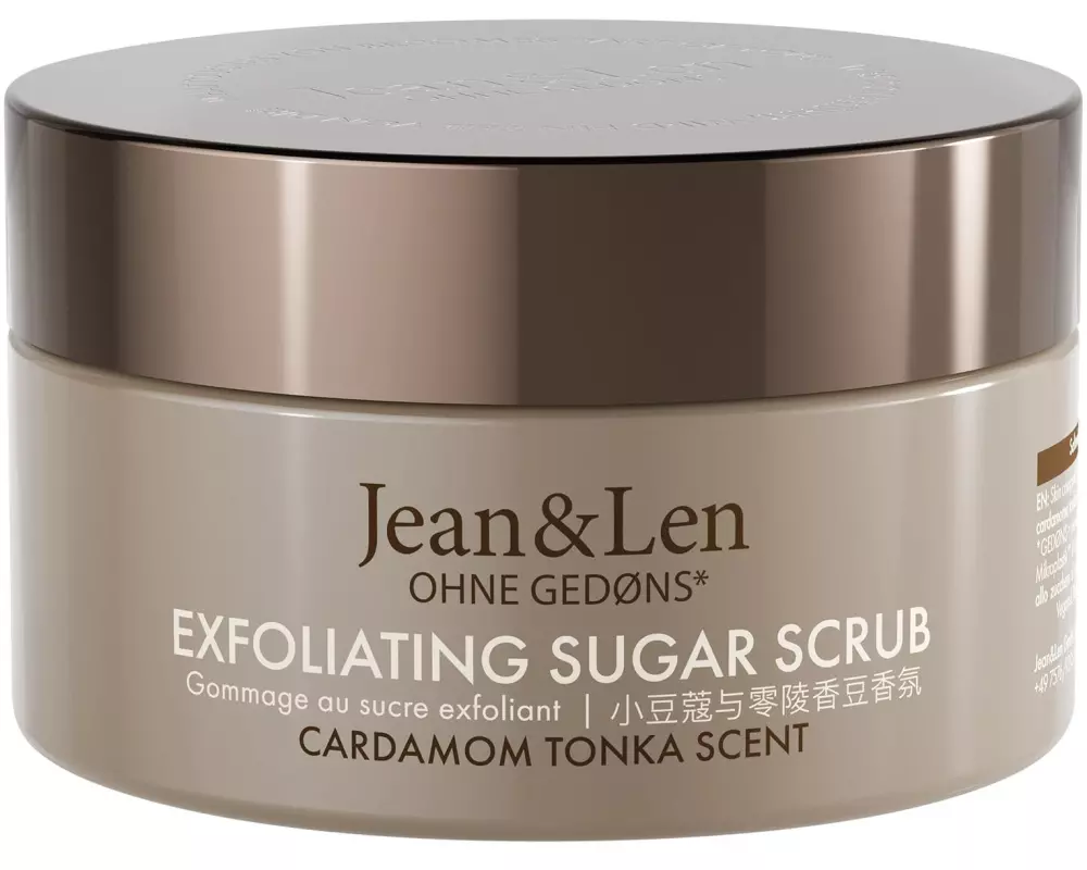 Jean & Len Peeling Body Sugar Scrub Cardamom & Tonka 250 g