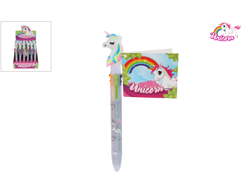 ROOST Kugelschreiber Einhorn 590172 Multi-Color