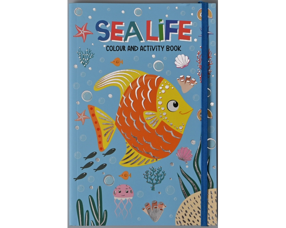 ROOST Activity-Buch Sea life B070 assortiert 21x14cm