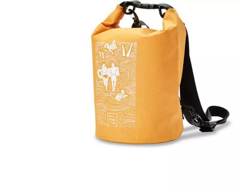 Wili Wili Tree Dry Bag Limmat Schwumm Sunset Yellow, 7 l