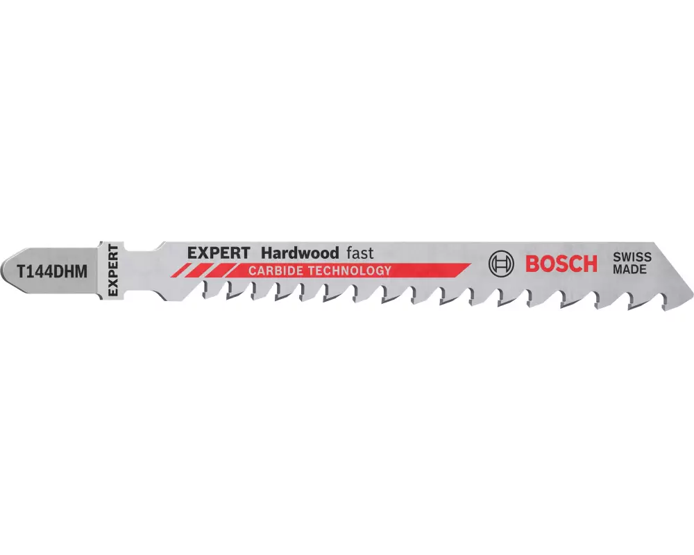 Bosch Professional Stichsägeblatt EXPERT Hardwood Fast T 144 DHM, 3 Stück