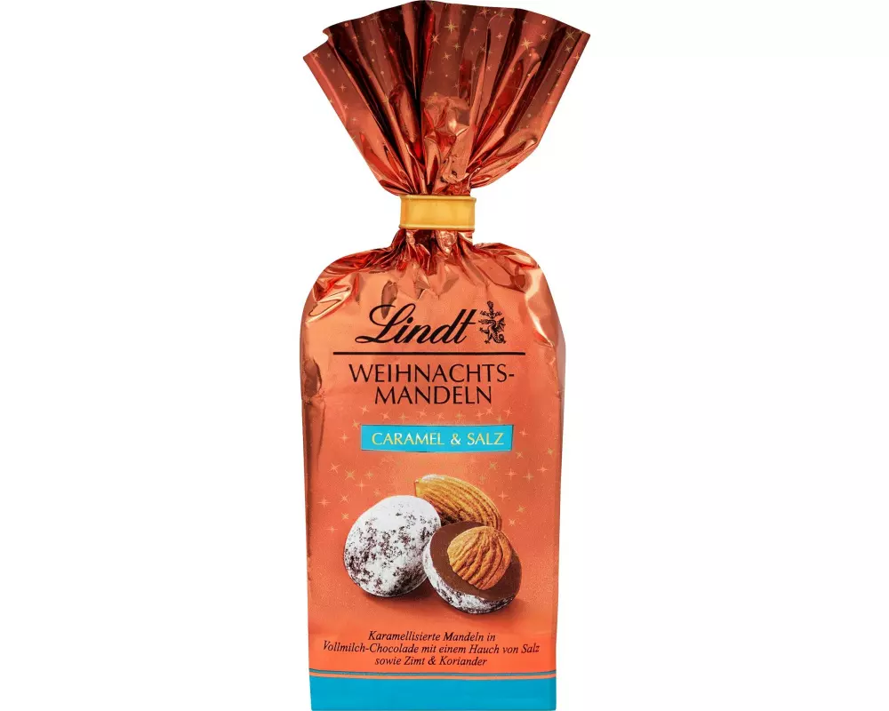 Lindt Pralinen Weihnachtsmandeln Salted Caramel 100 g