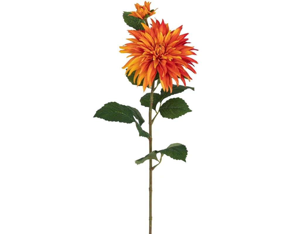 Botanic-Haus Kunstblume Dahlie, Orange, 85 cm
