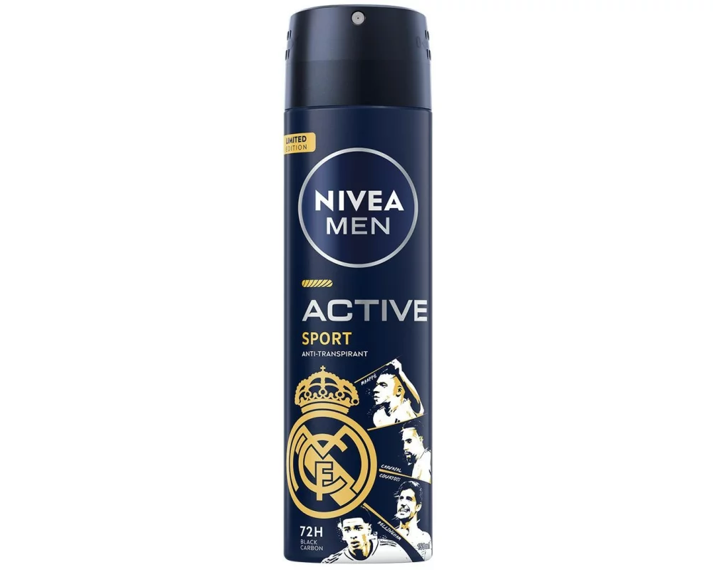 NIVEA MEN Deo Spray Active Male Real Madrid 150 ml
