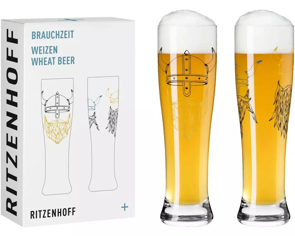 Ritzenhoff Bierglas Brauchzeit No.17 und 18 646 ml, 1 Stück