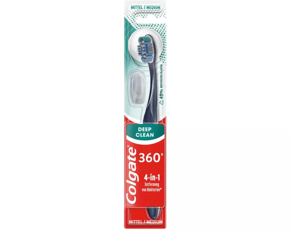 Colgate Handzahnbürste 360° Whole Mouth Clean mittel assortiert