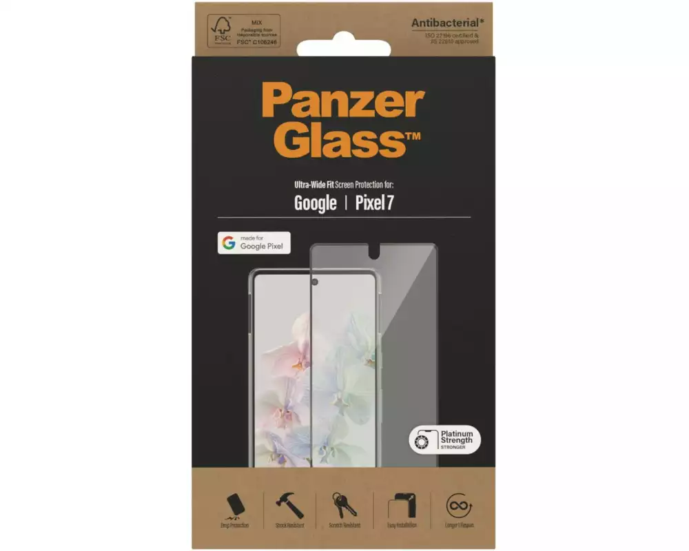 Panzerglass Displayschutz Ultra Wide Fit Google Pixel 7