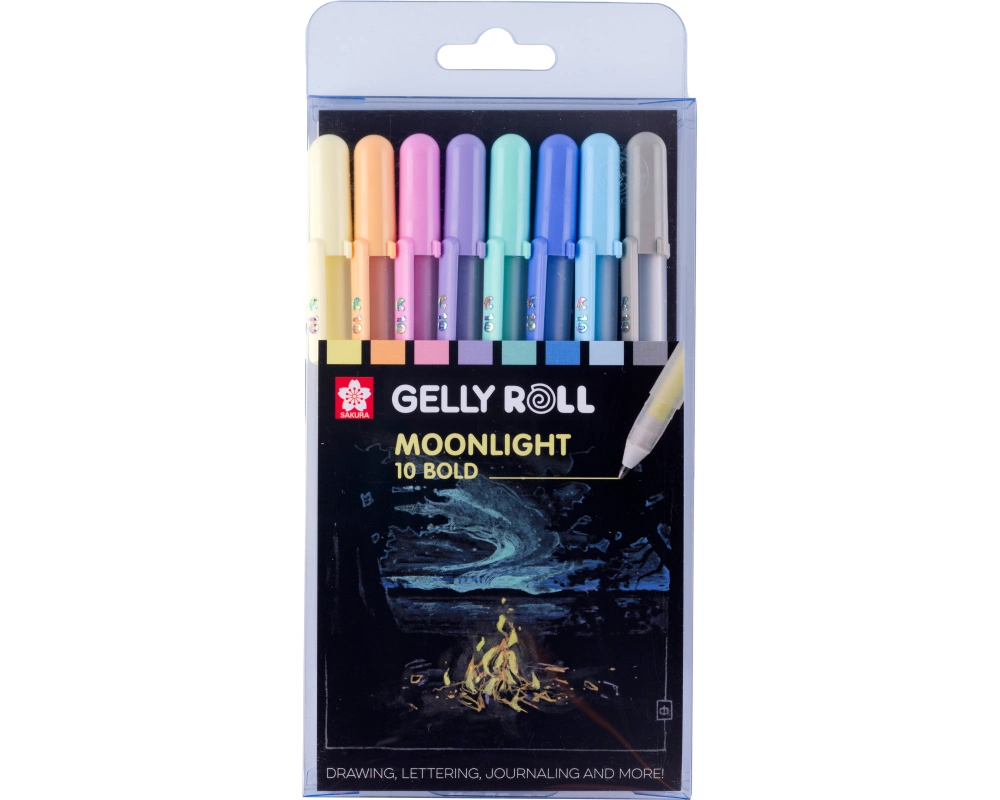 SAKURA Gelly Roll 0.50mm POXPGBMOO8 Moonlight Pastel 10 Stück