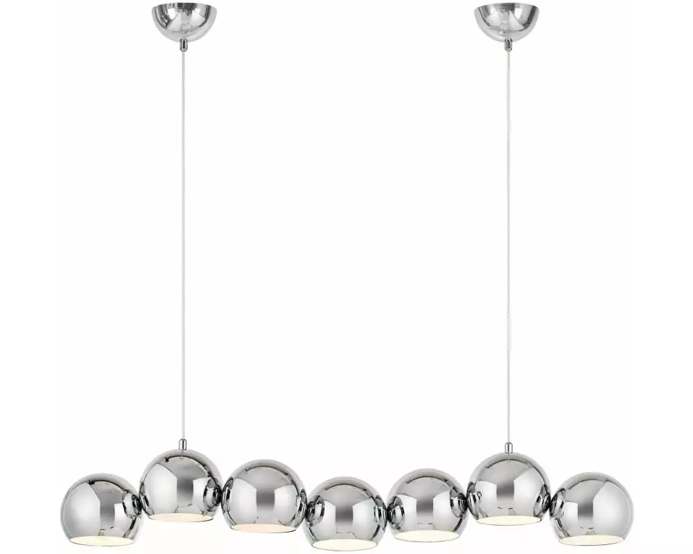 Markslöjd Pendelleuchte CUPOLO 7-flammig Chrom