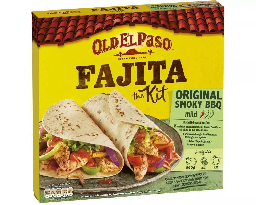 Old El Paso Fajita Kit Original 500 g