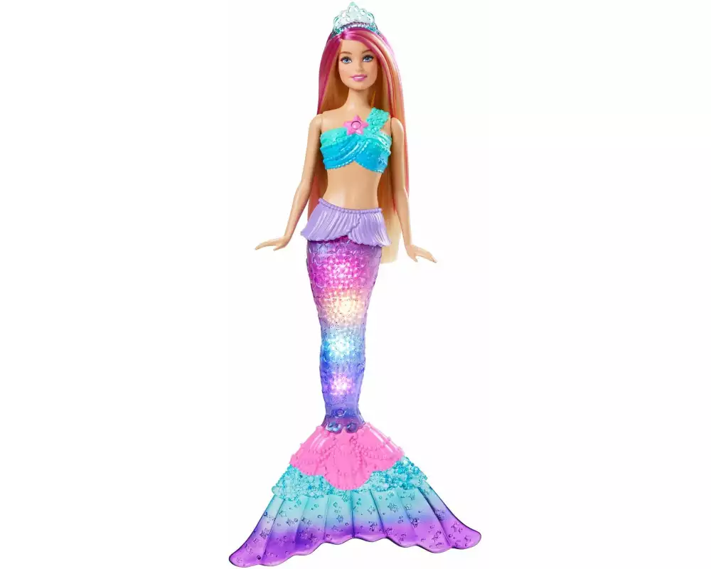 Barbie Puppe Zauberlicht Meerjungfrau Malibu