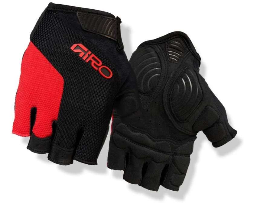 Giro Strade Dure SuperGel Glove Gr. S, Schwarz/Rot