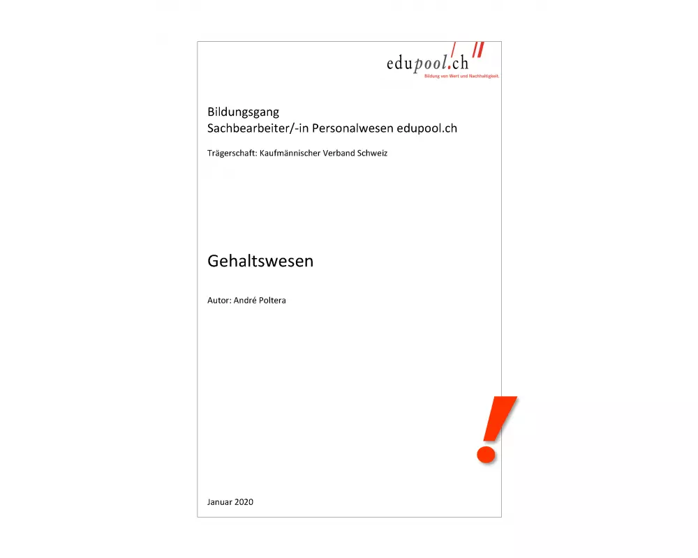 Modul Gehaltswesen