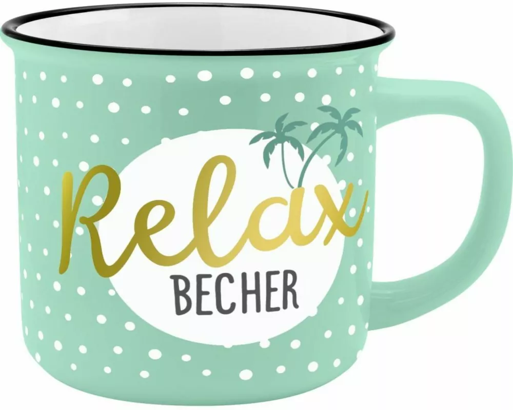 Gruss und Co 45788 Becher Relax, New Bone China Porzellan, 35 cl