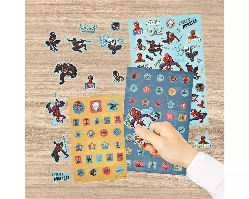 Undercover Motivsticker Spider-Man mit 500 Stickern