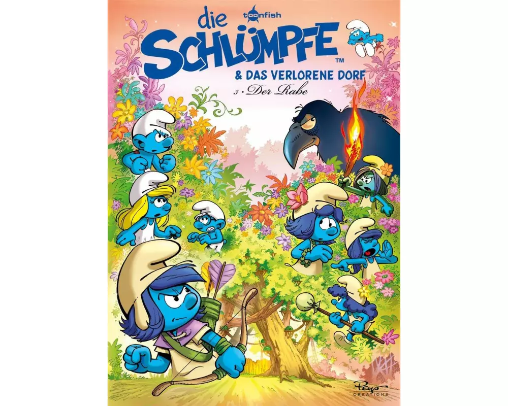 Die Schlümpfe und das verlorene Dorf. Band 3