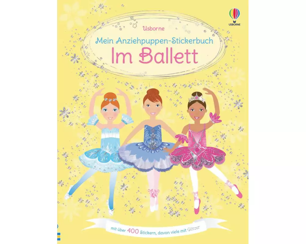 Mein Anziehpuppen-Stickerbuch: Im Ballett
