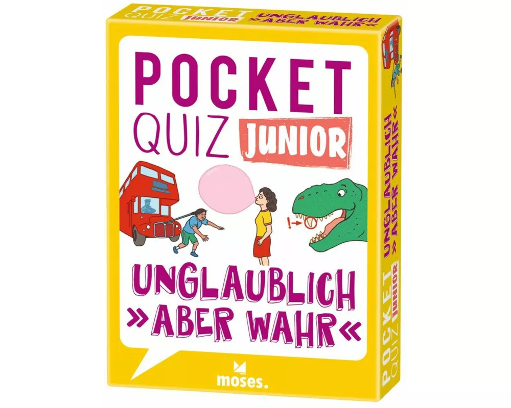Pocket Quiz junior Unglaublich, aber wahr