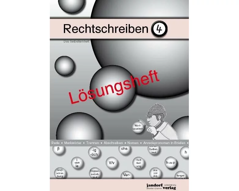 Rechtschreiben 4 (Lösungsheft)